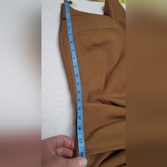 Madewell Harlow Wide-Leg Pant In Tan/Beige - Picture 14 of 16